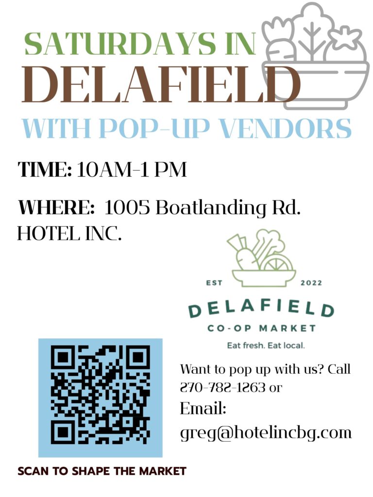 Saturdays in Delafield with Pop Up Vendors10 am to 1 pm